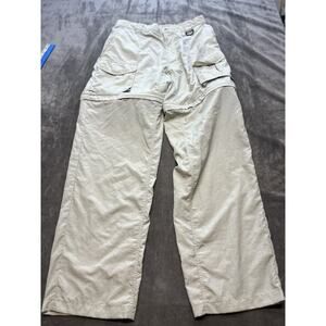 Columbia PFG Mens Medium Nylon Convertible Hiking Pants‎ zip off